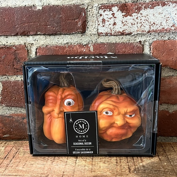 Martha Stewart cute little funny pumpkins new with tags - Picture 1 of 7